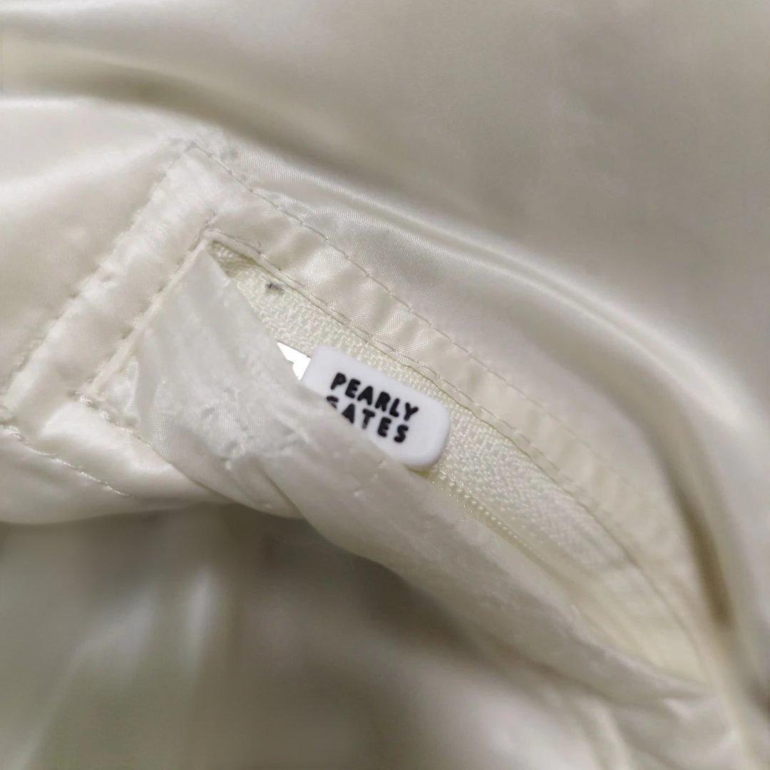 4way♡美品✨パーリーゲイツ ダウンスニード&ベスト ネイビー×ホワイト 0