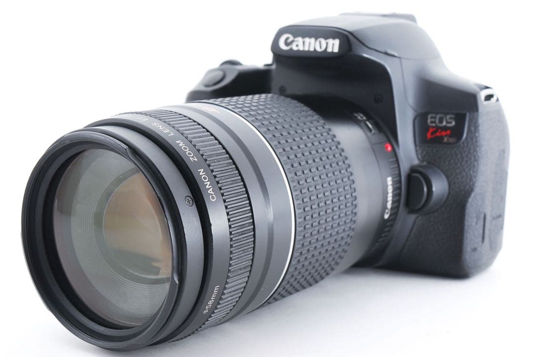 Wi-Fi/動画/保証canon kiss x10i標準&望遠ダブルレンズセット