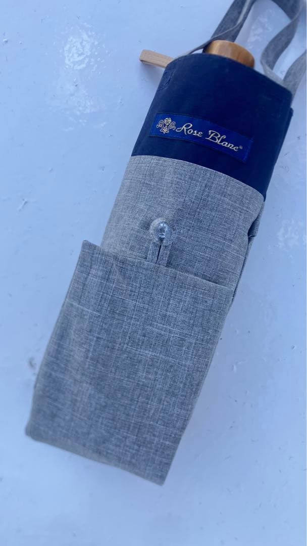 Rose Blanc 折りたたみ傘 日傘　晴雨兼用　ダンガリー