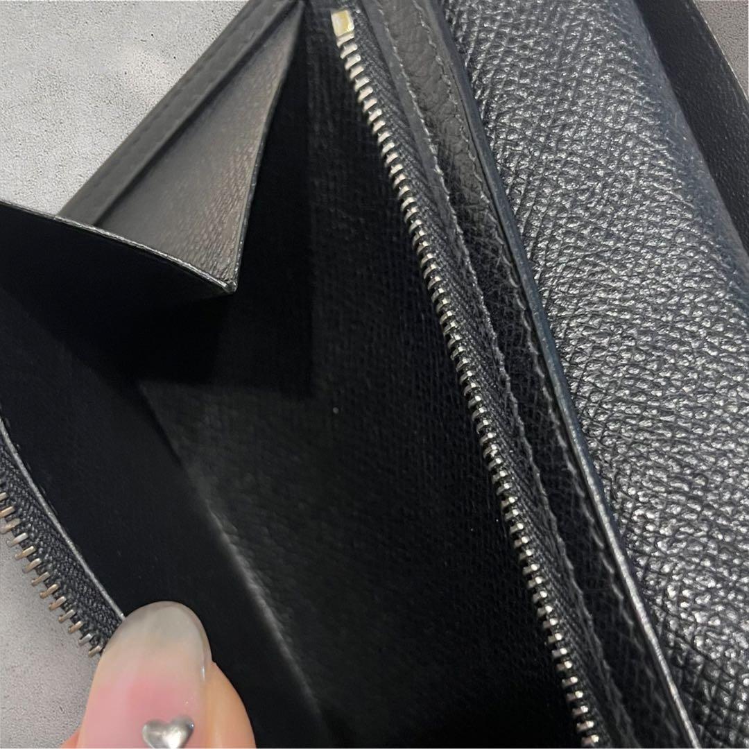 エルメス　財布　ベアンスフレ　ブラック　ウォレット