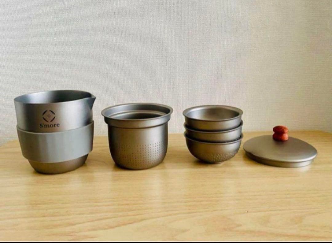 S'more 【 Titanium Tea Coze 】 チタン製ティーセット