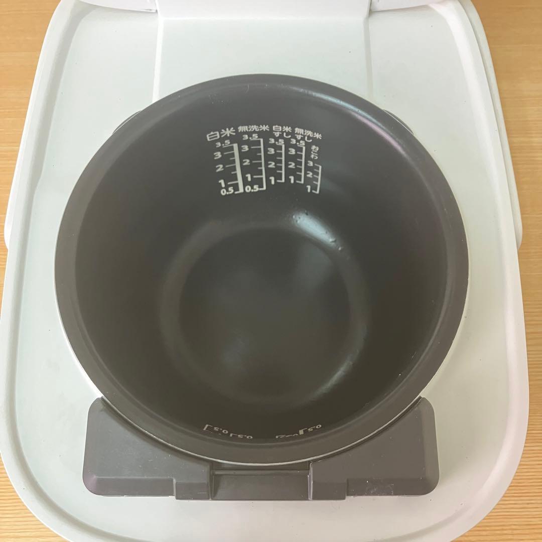 TOSHIBA RC-6PXR 圧力IH炊飯器 3.5合 ホワイト