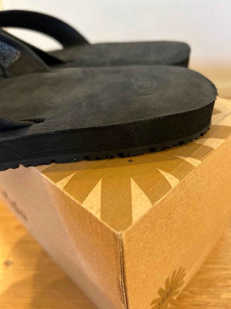 UGG ビーチサンダル　ブラック