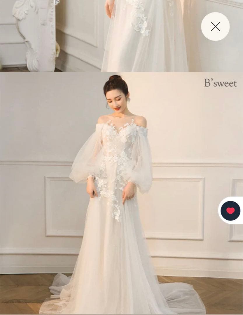 B'sweet wd711as ウェディングドレス