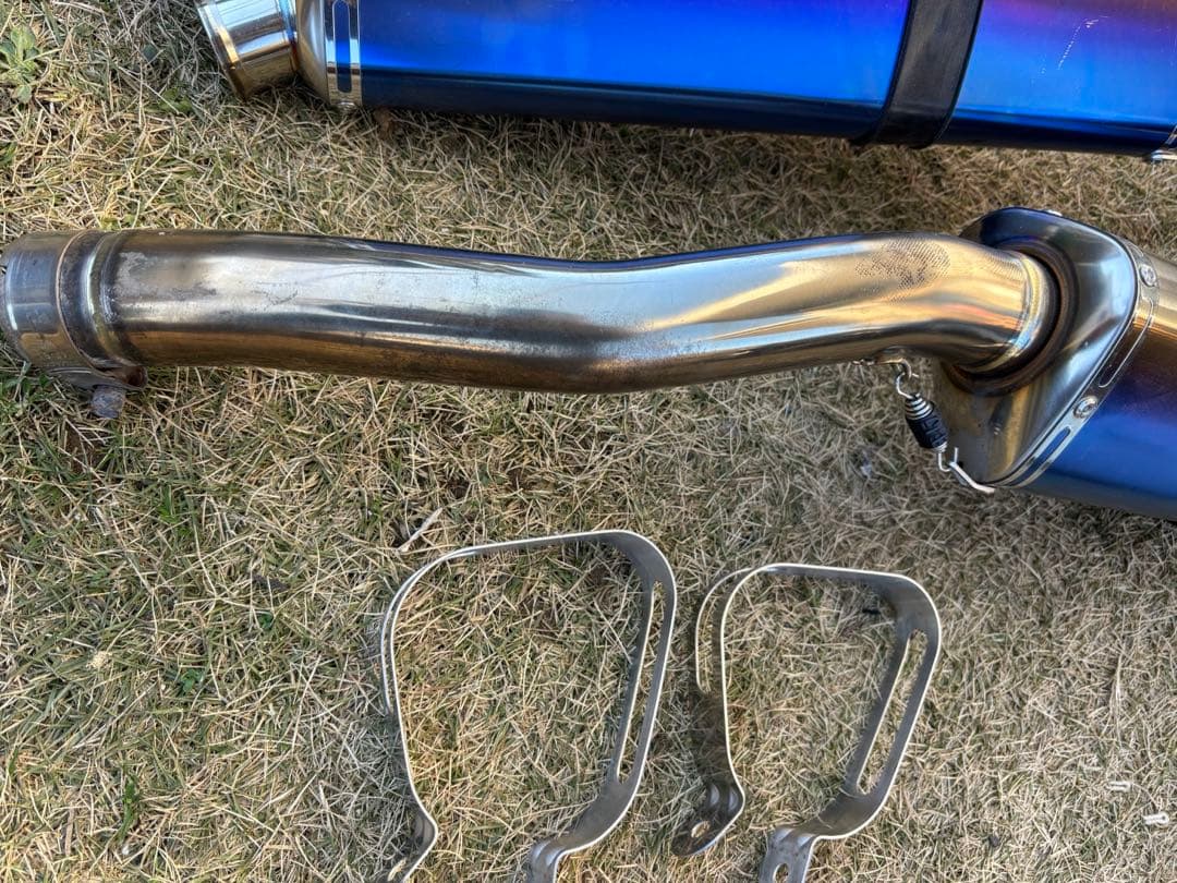 GSX1300Rハヤブサ用、ヨシムラスリップオンマフラー
