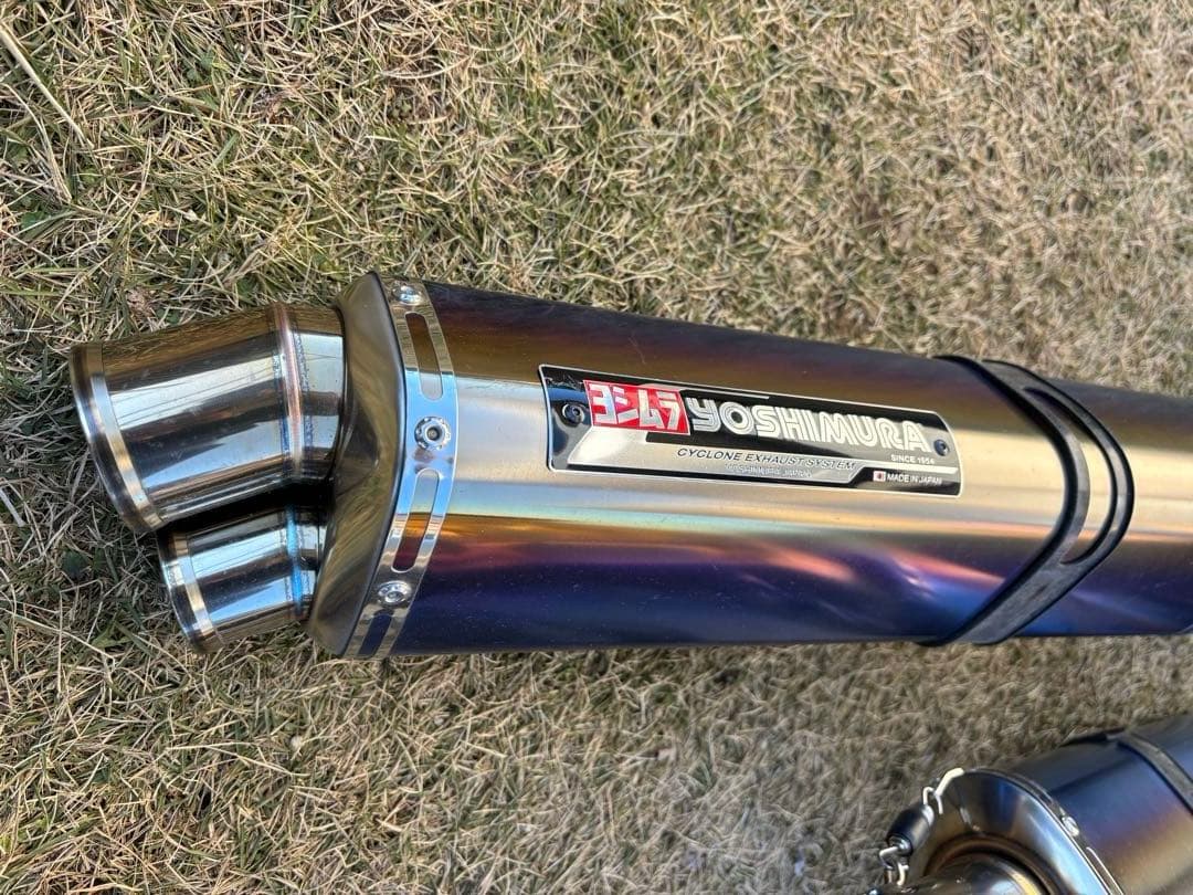 GSX1300Rハヤブサ用、ヨシムラスリップオンマフラー