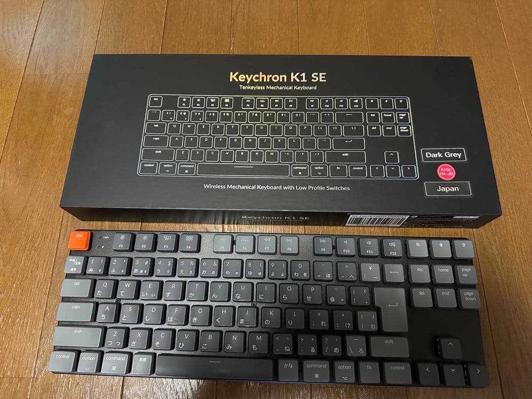 Keychron K1 SE ダークグレー テンキーレス