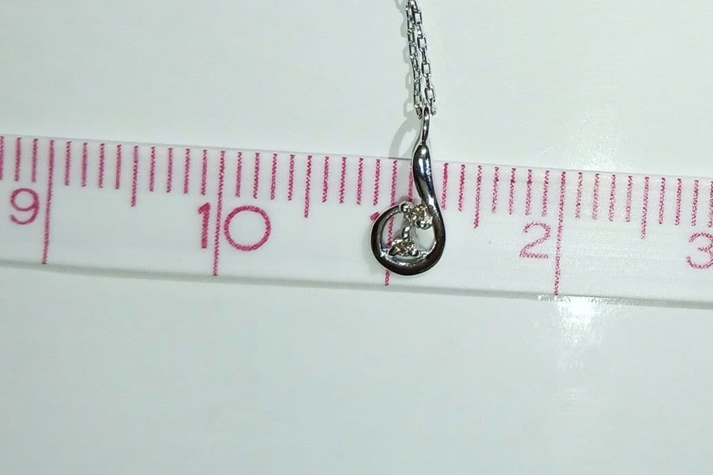 あ*ん様 新品未使用 ESTELLE K10ダイヤモンドネックレス 刻印 商品説