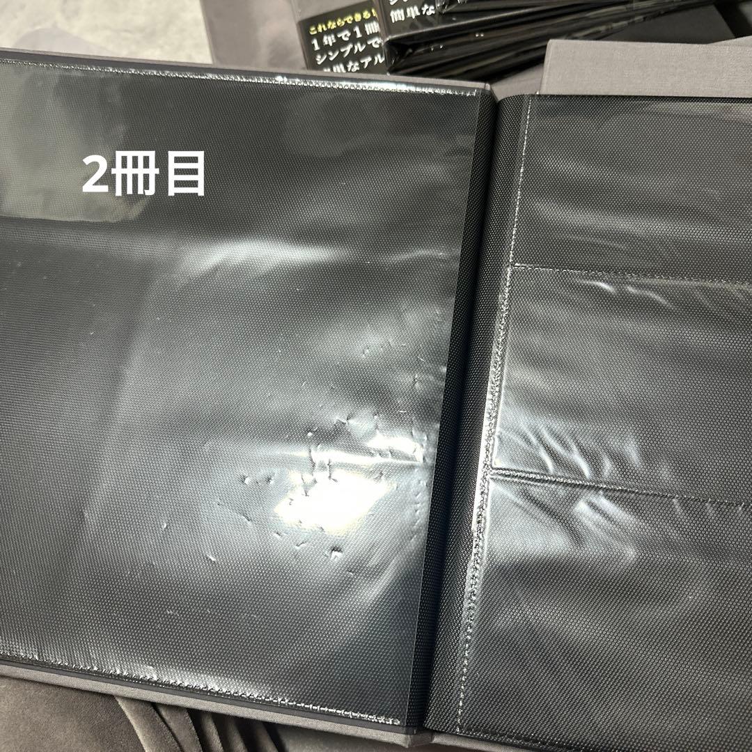 ナカバヤシ　イヤーフォトアルバム　10冊セット　グレー　整理収納アドバイザー