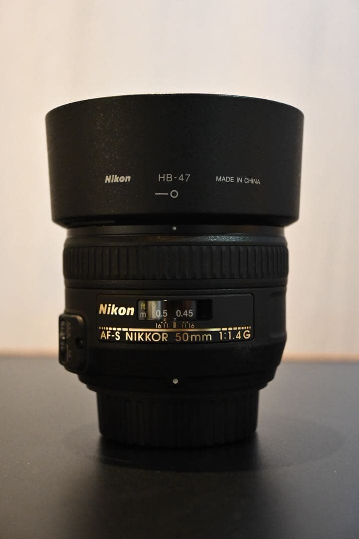 美品！　Nikon AF-S NIKKOR 50mm F1.4G