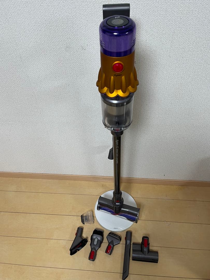 【美品】Dyson V12 SV30 Detect Slim コードレス掃除機