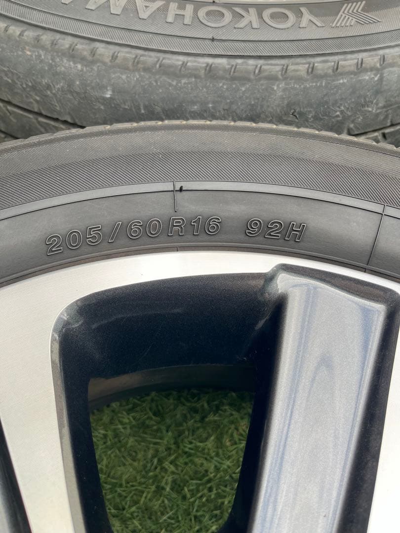 【直接受け渡し限定】80ヴォクシー後期　純正アルミホイール&タイヤ4本セット