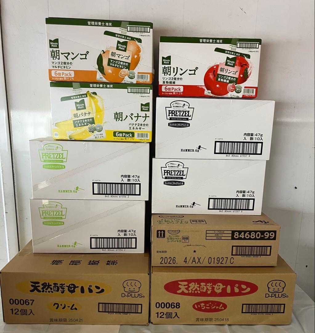 カップラーメン　お菓子