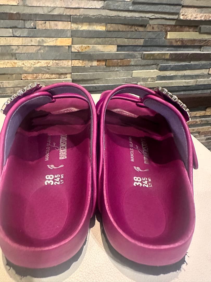 マノロブラニク✖︎ビルケン　サイズ38