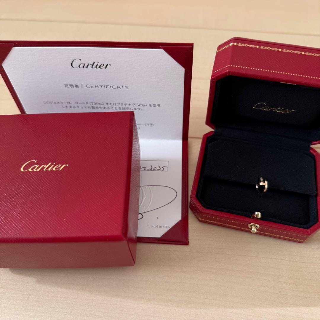 カルティエ　Cartier ジュストアンクル　ピアス　PG