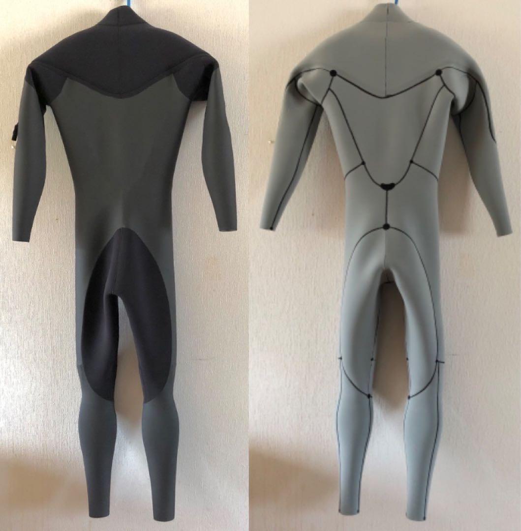 ame使用1回・国内大手有名ウエットメーカー製造YKKロングチェストジップ