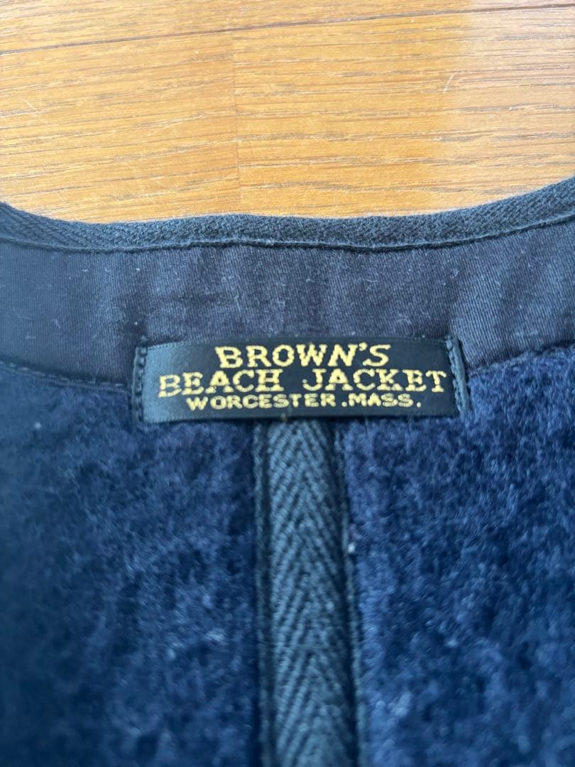 ロストヒルズ　Brown’s BEACH JACKET ビーチクロスベスト