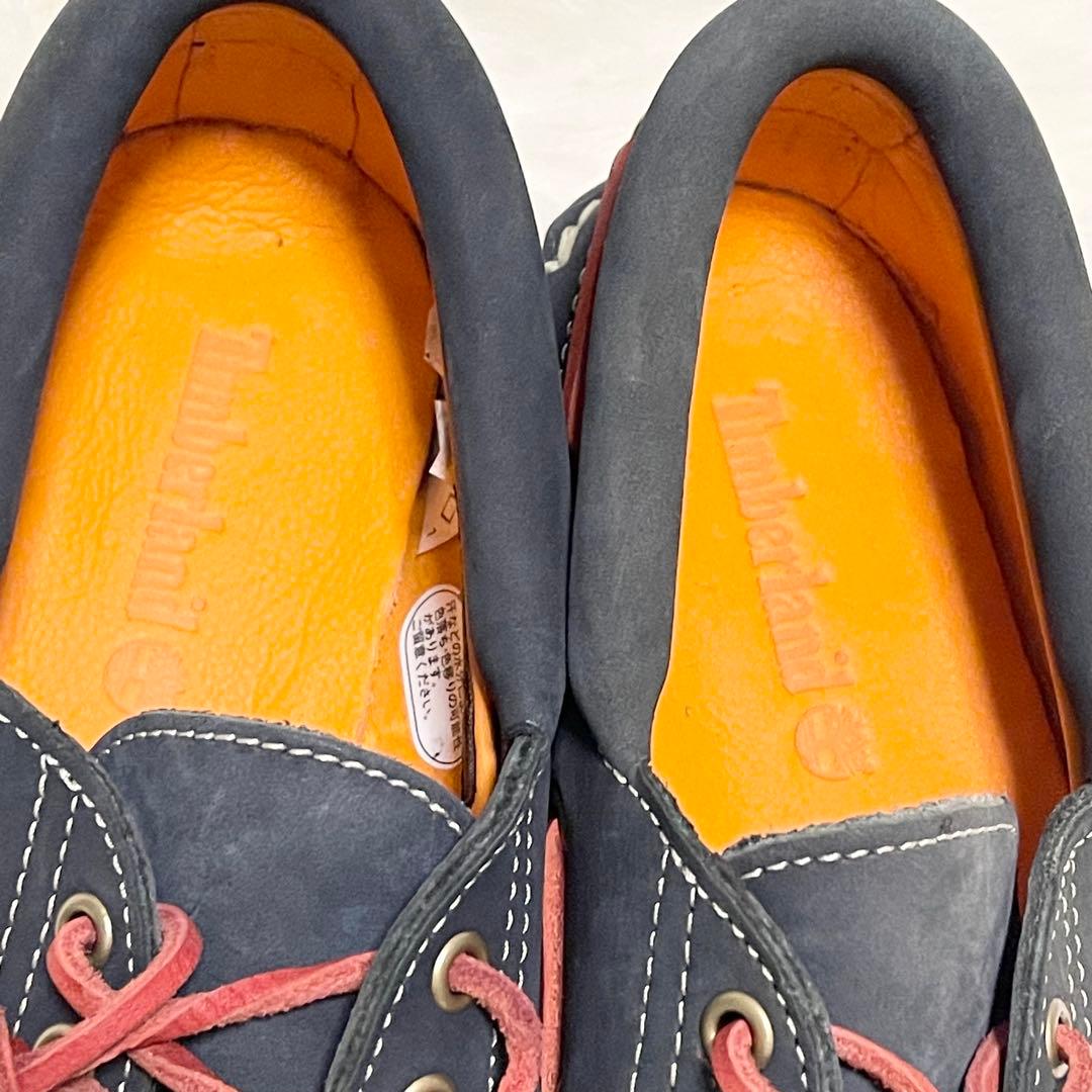 Timberland ティンバーランド デッキシューズ モカシン ネイビー