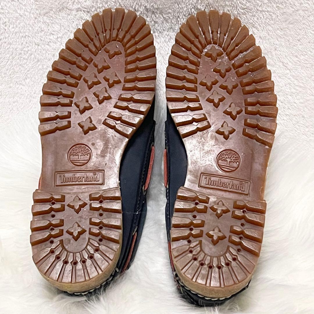 Timberland ティンバーランド デッキシューズ モカシン ネイビー