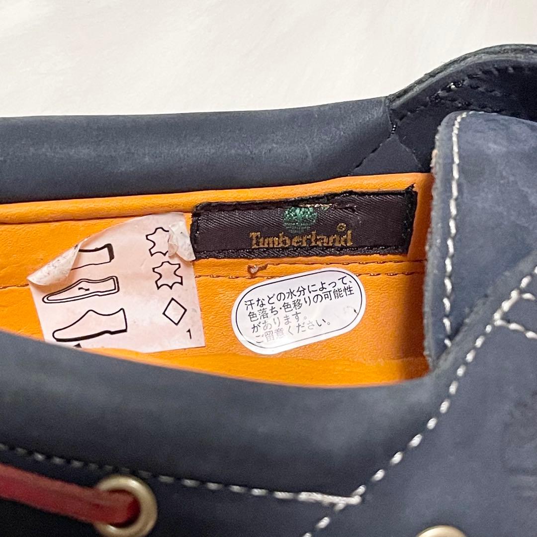Timberland ティンバーランド デッキシューズ モカシン ネイビー