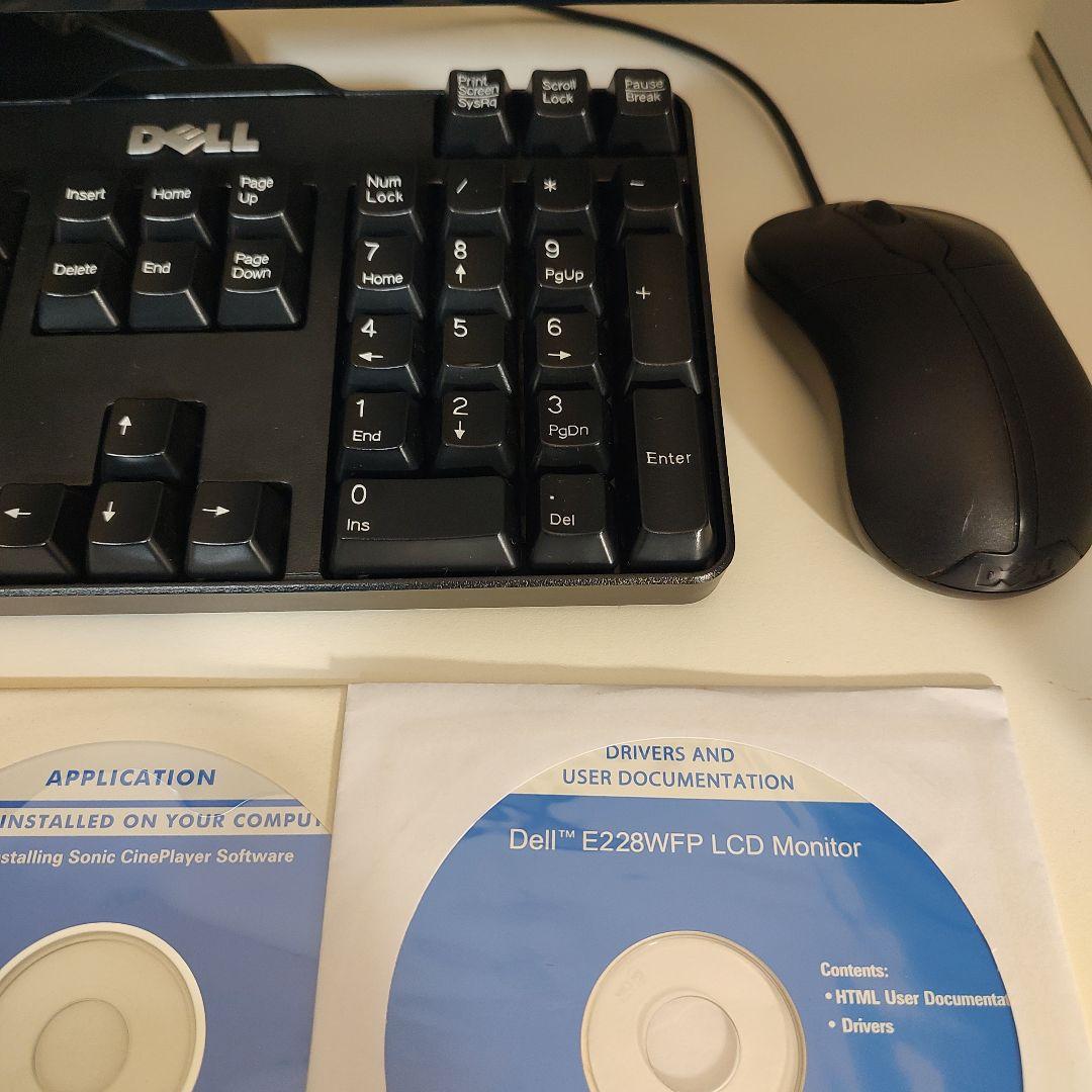 【美品】DELL DIMENSION C521据置型PC+24インチモニタセット