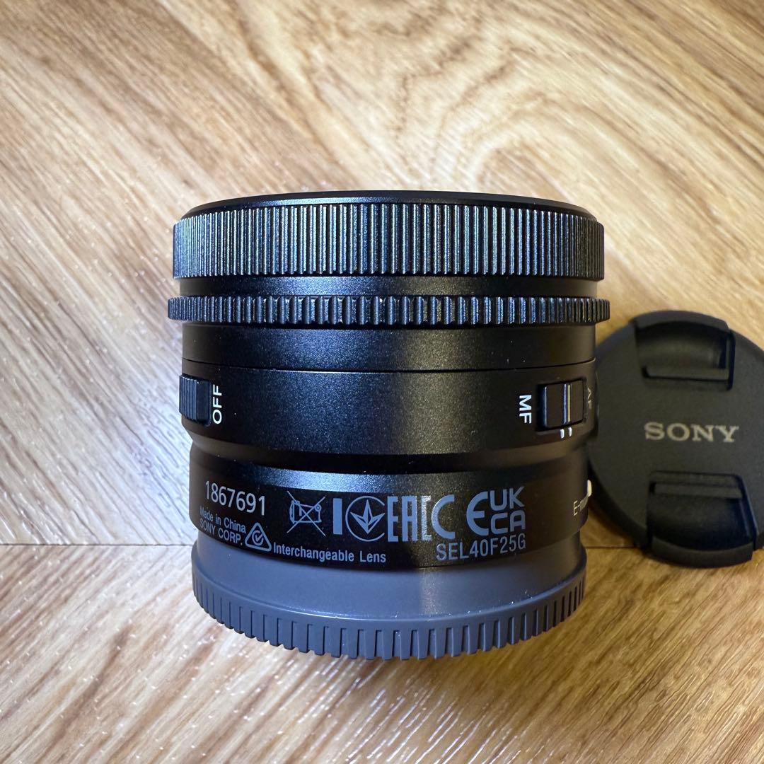 レンズ(単焦点) Sony 40mm F2.5 G