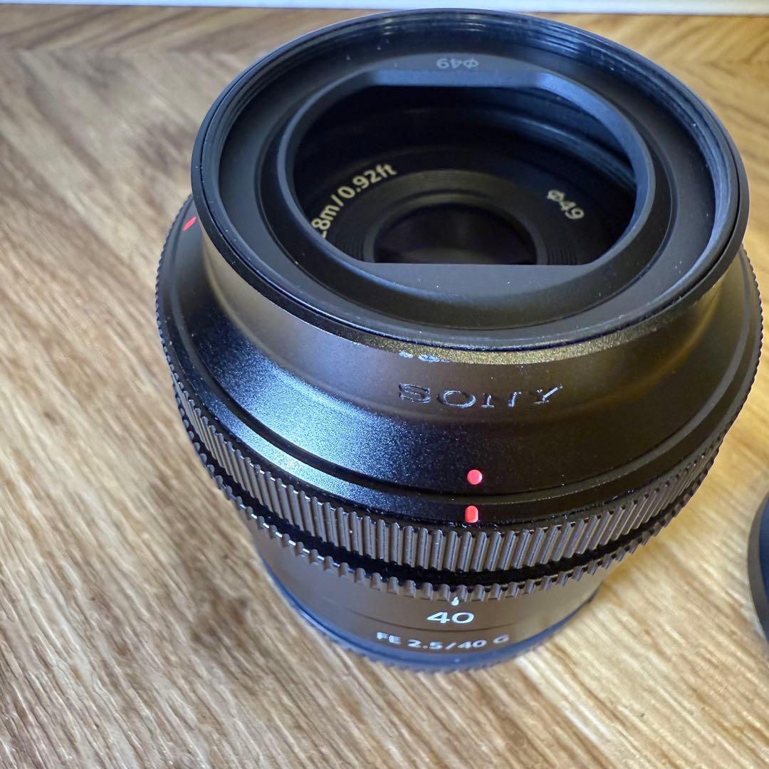 レンズ(単焦点) Sony 40mm F2.5 G