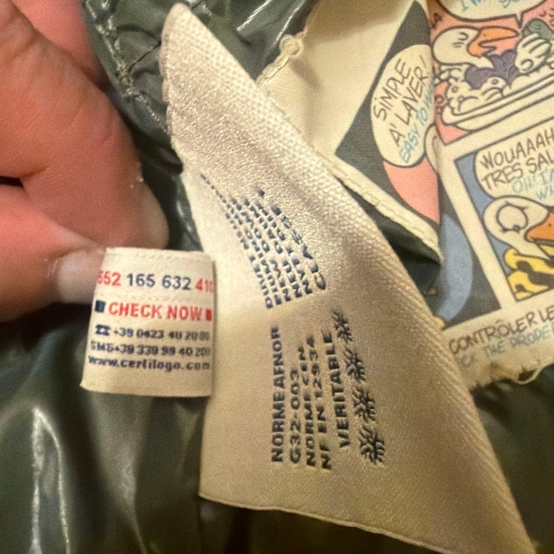 モンクレール　TIB　ティブ　ダウンベスト　ロゴワッペン　1