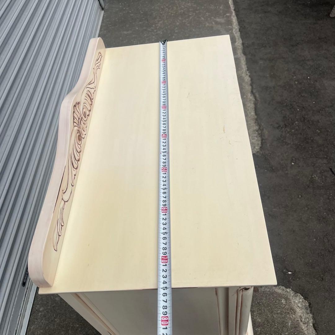 【送料込】英国アンティーク調　タンス　チェスト　北欧風　家具