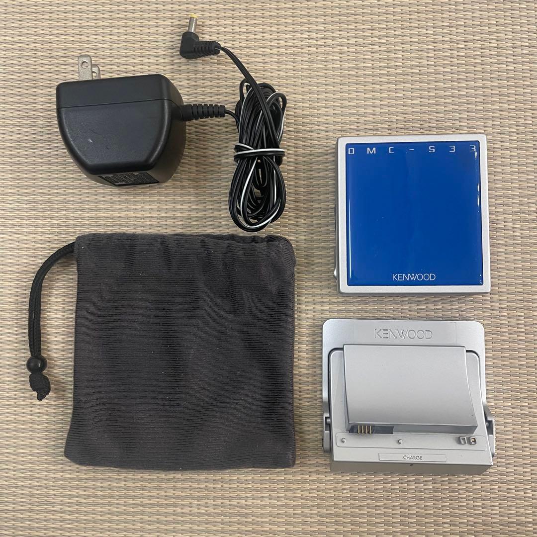 値下不可【動作確認済】KENWOOD MDウォークマン DMC-S33