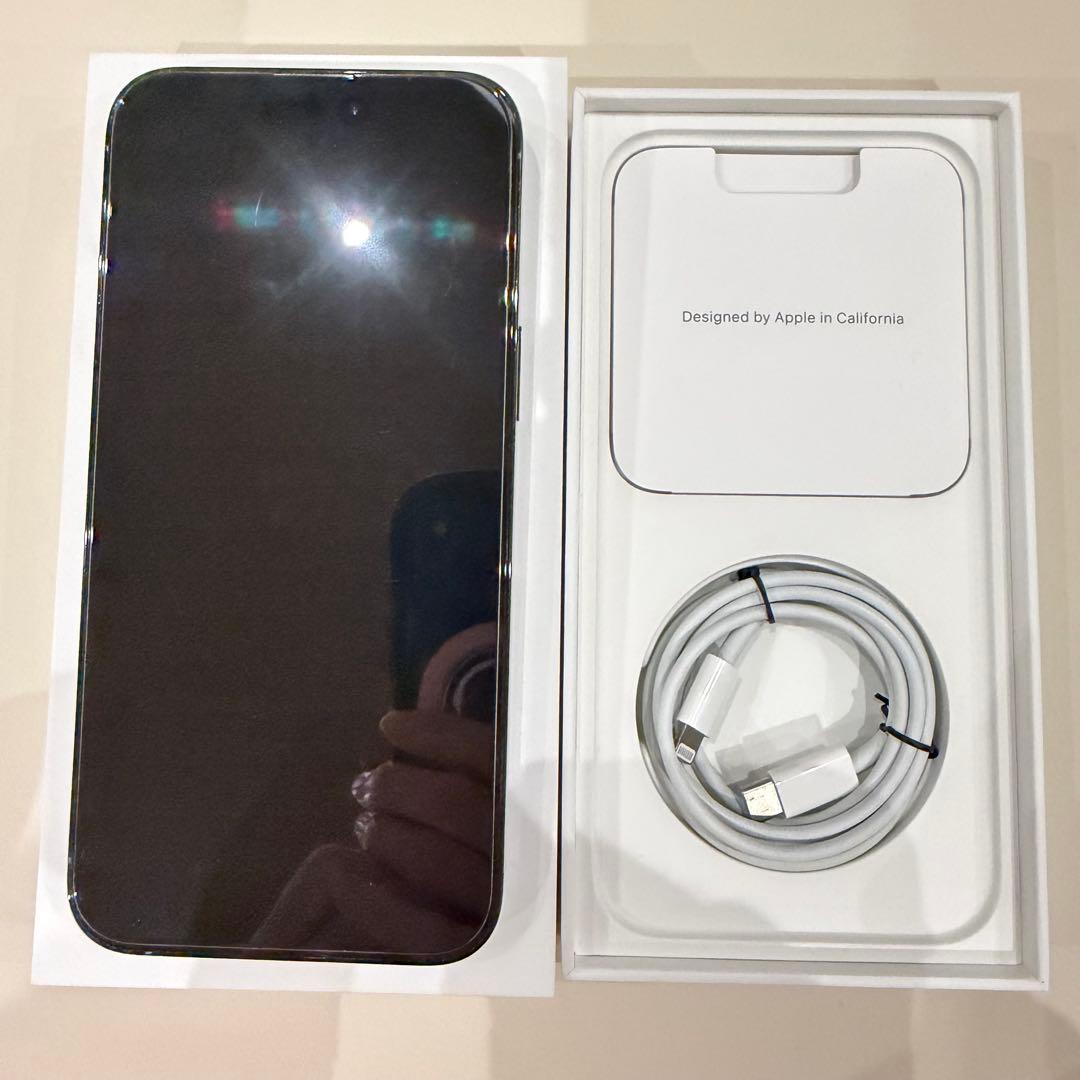 iPhone14 Pro Max 128GBスペースブラックSIMフリー美品