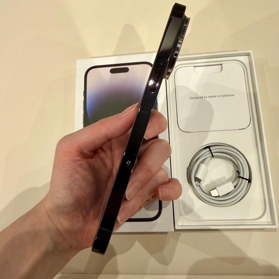 iPhone14 Pro Max 128GBスペースブラックSIMフリー美品