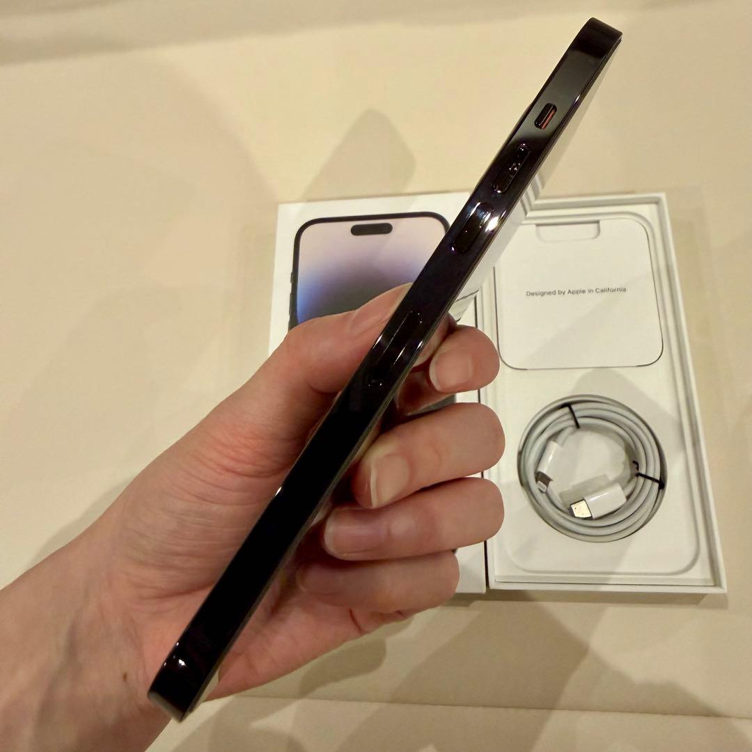 iPhone14 Pro Max 128GBスペースブラックSIMフリー美品