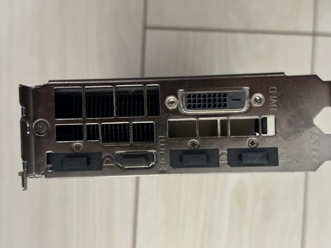 MSI AERO グラフィックボード　gtx1080
