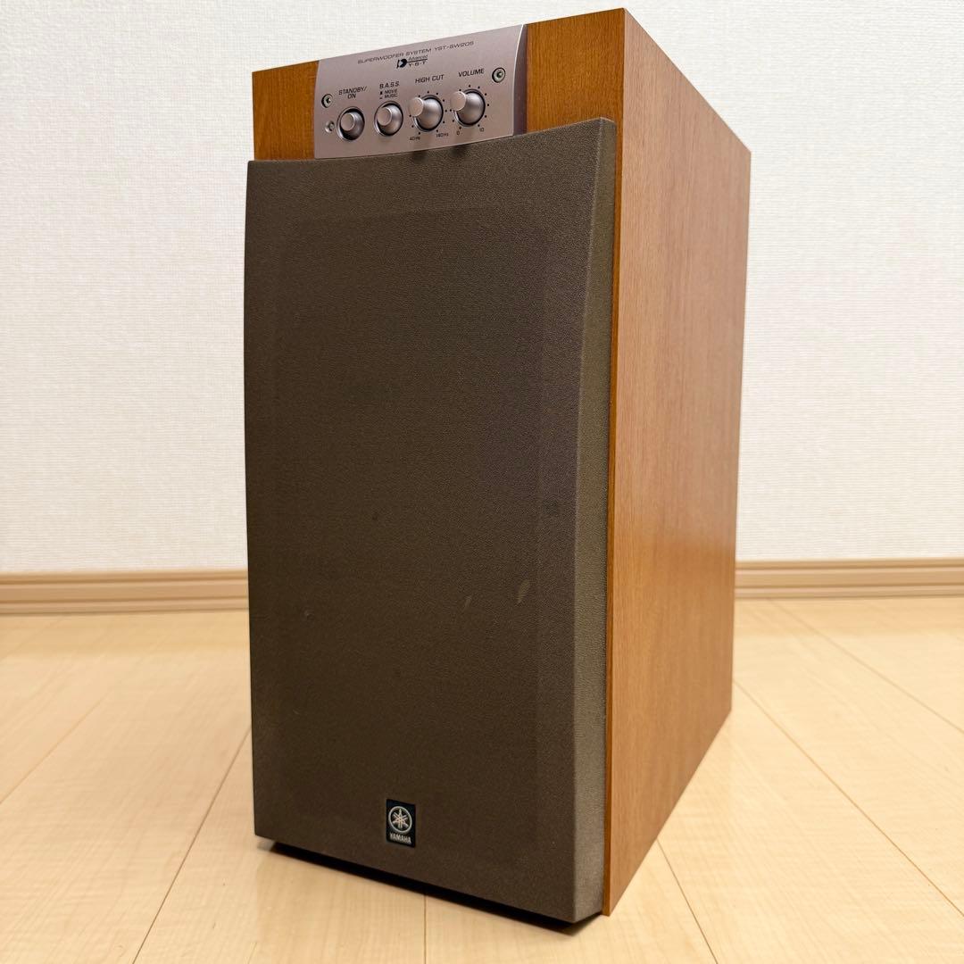 美品　希少　ヤマハ　YST-SW205 サブウーファー　スピーカー