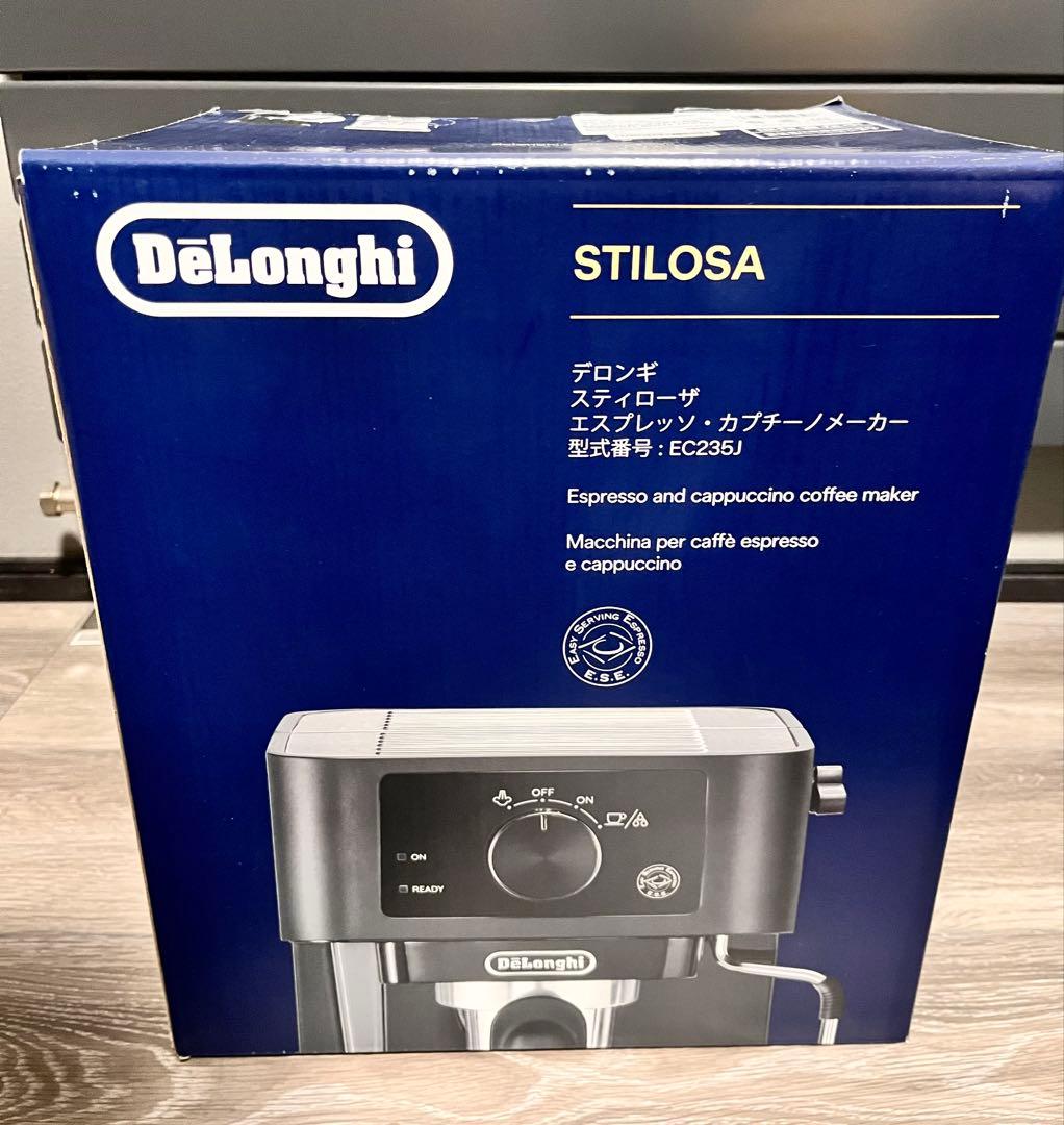 【新品】De'Longhiエスプレッソメーカー スティローザ EC235J-BK