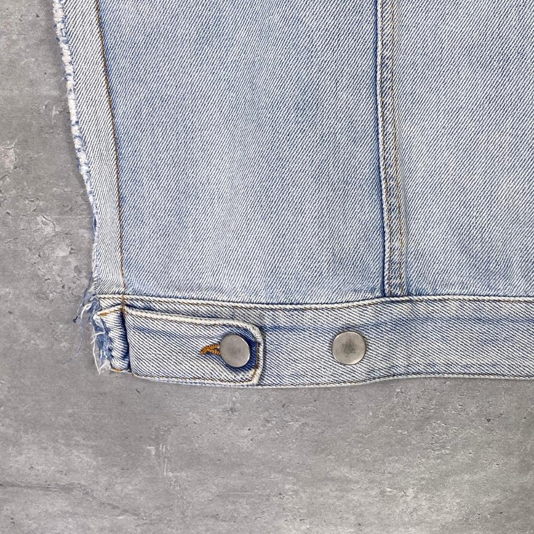 『MM6』エムエムシックス (40) カットオフ デニムベスト