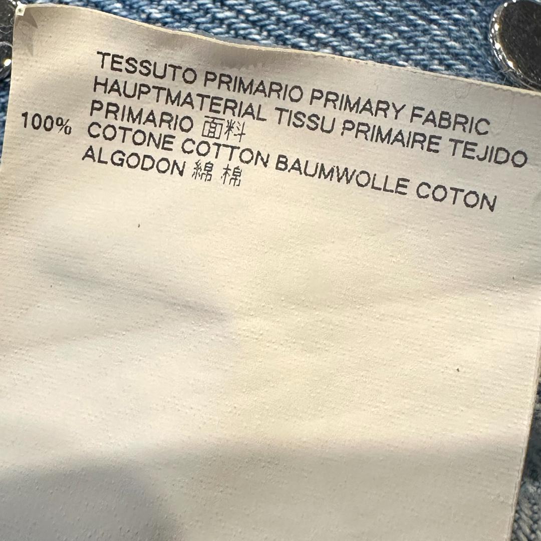 『MM6』エムエムシックス (40) カットオフ デニムベスト