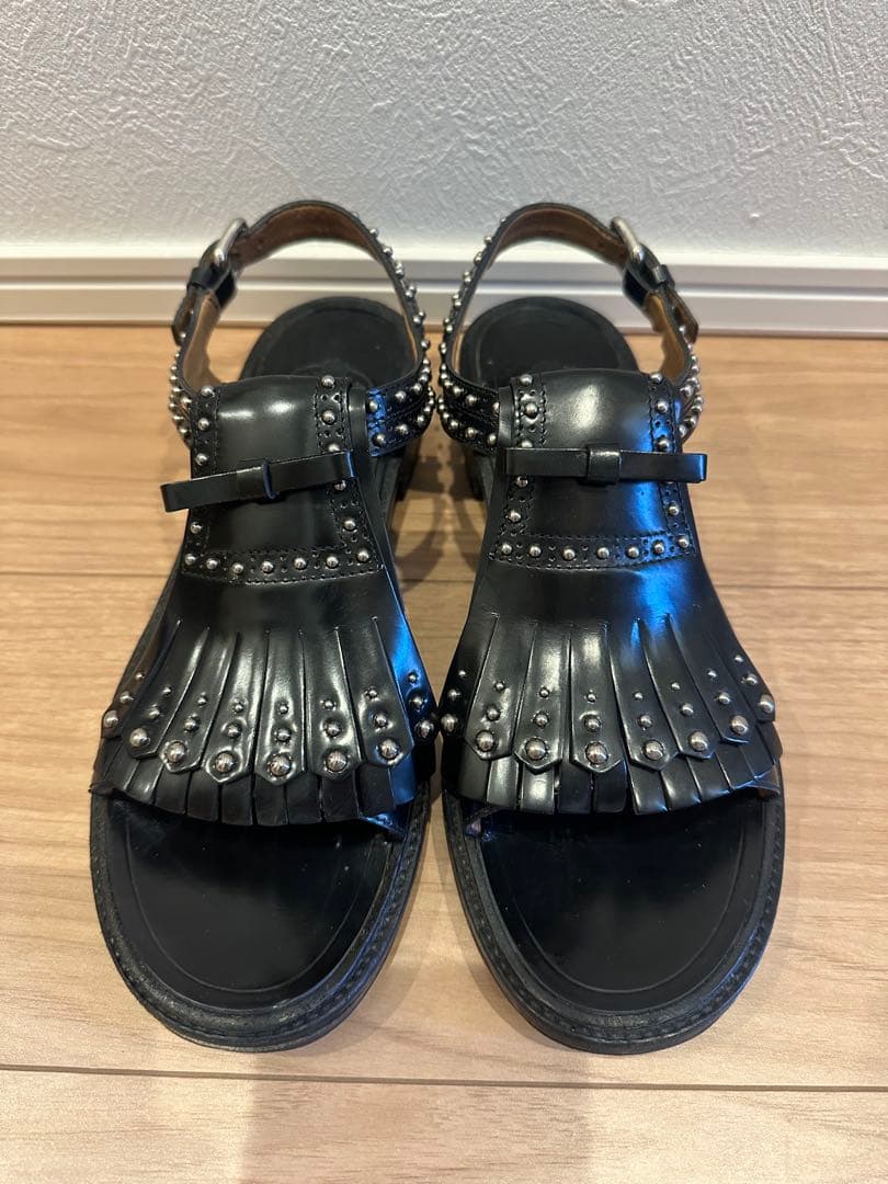 チャーチ　スタッズサンダル　37 1/2