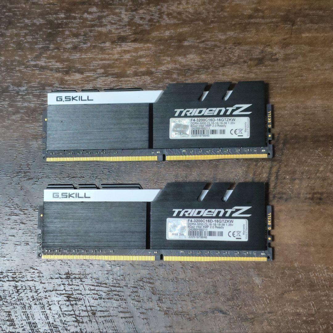 年始セール G.Skill TridentZ DDR4 3200MHz 16GB