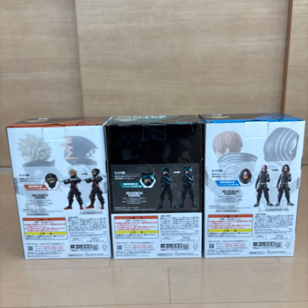 僕のヒーローアカデミア　一番くじ　ワールドヒーローズミッション　デク　爆豪　轟