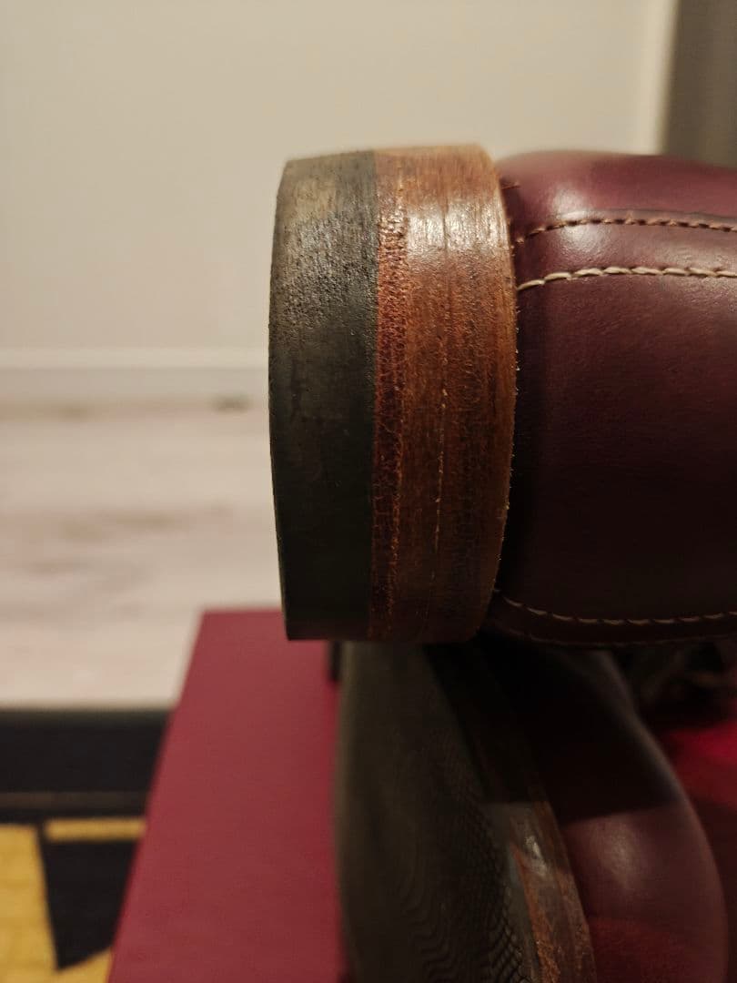 1000 MILE ブーツ バーガンディ 8.5