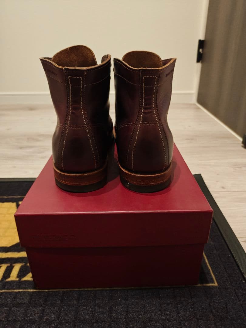 1000 MILE ブーツ バーガンディ 8.5