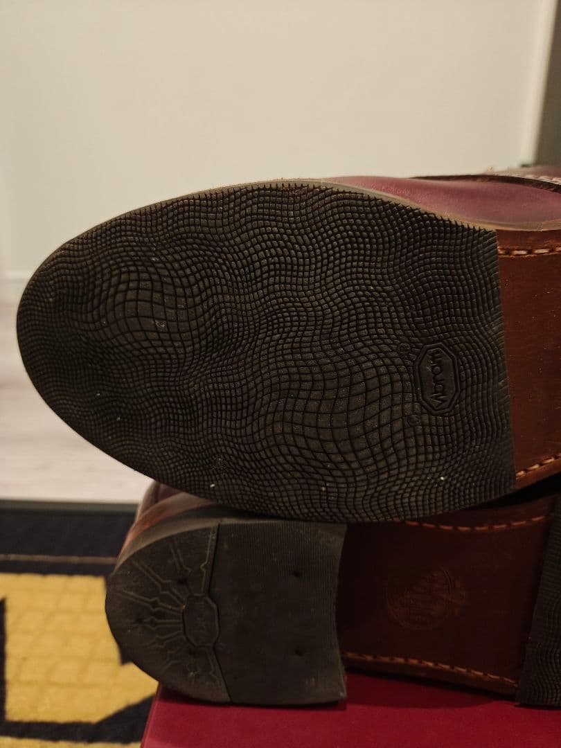 1000 MILE ブーツ バーガンディ 8.5