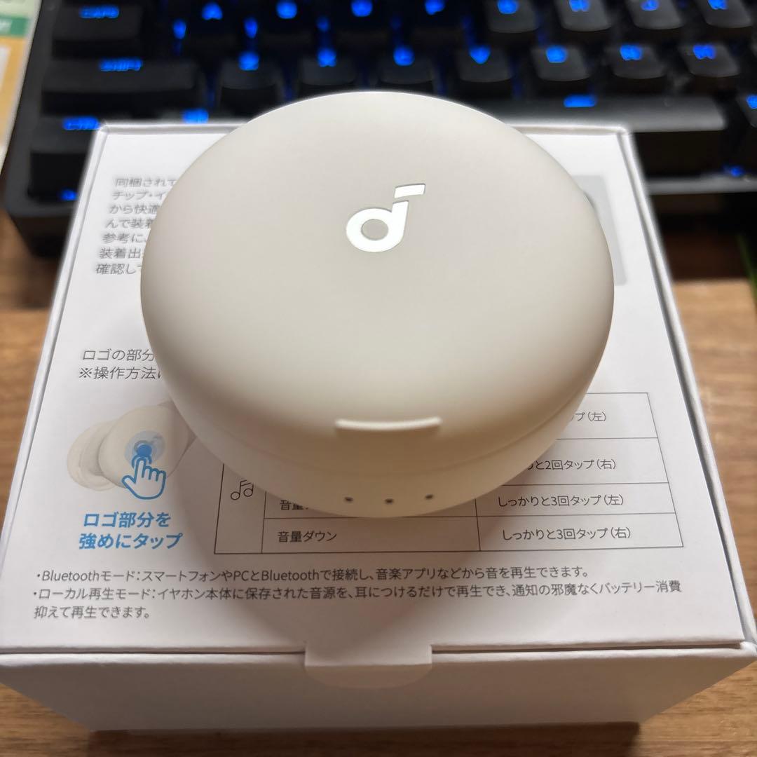 soundcore Sleep A30 ワイヤレスイヤホン ホワイト
