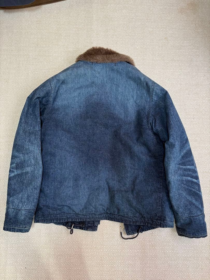 Toys McCoy✕WAREHOUSEデニムデッキジャケット(40-Lサイズ)