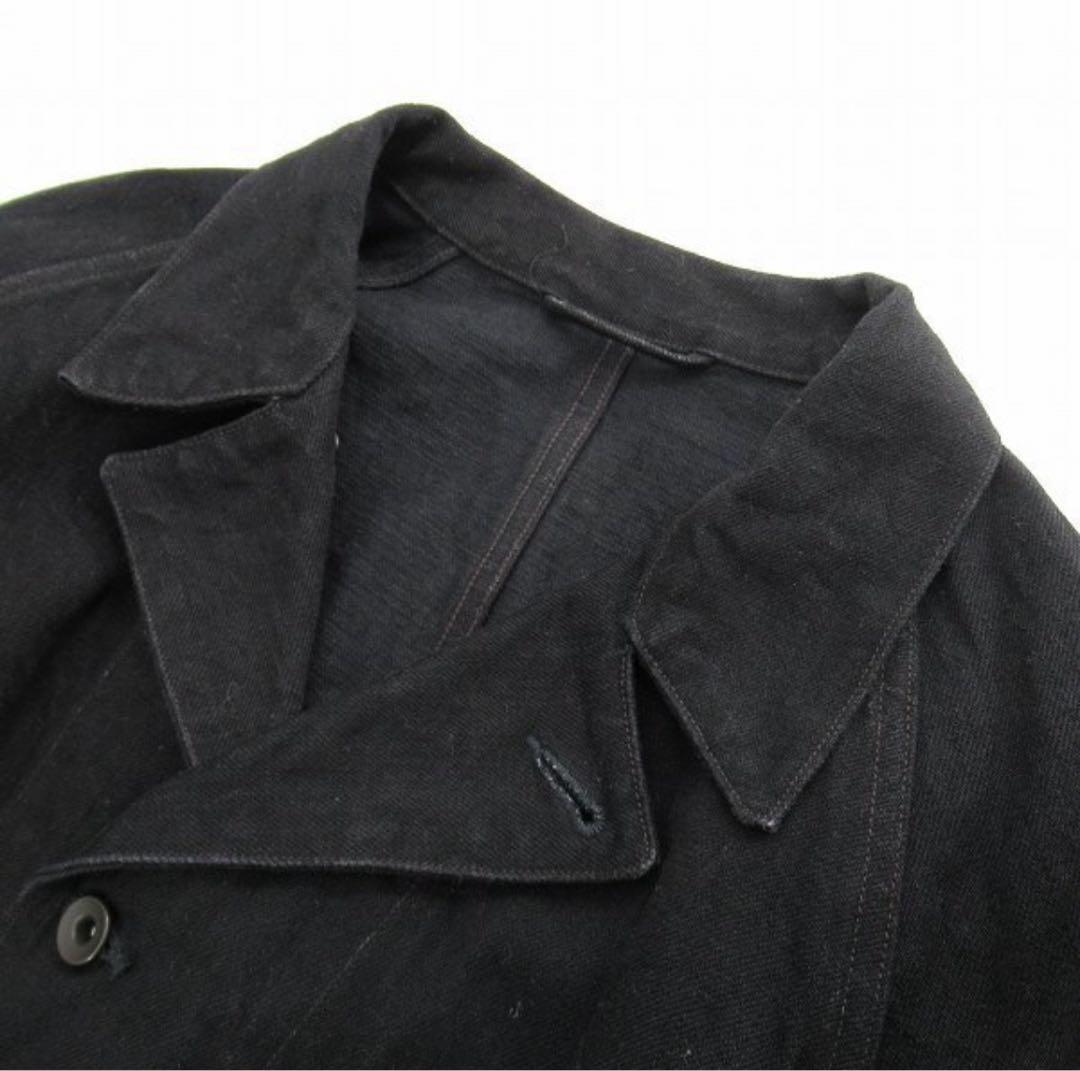 COMOLI(コモリ) ブラックデニム ワークジャケット　25AW サイズ3