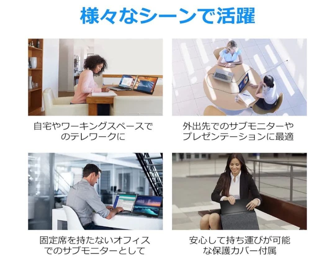 Acouto XC12 モバイルモニター 12.2インチ