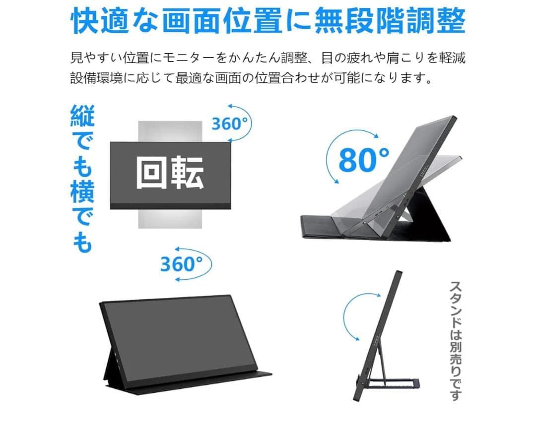 Acouto XC12 モバイルモニター 12.2インチ