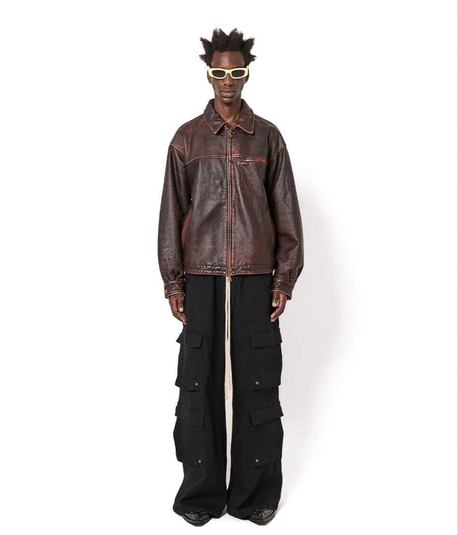 【破格】DankeSchon/TCBLACK FLARE CARGO PANTS